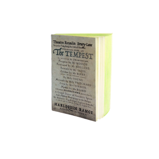 The Tempest Notebook Slow Design Libri Muti